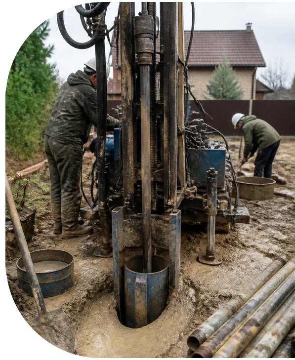 Углубление скважины на воду в Ломоносове от 3074 р. | АПаруса-Лмн